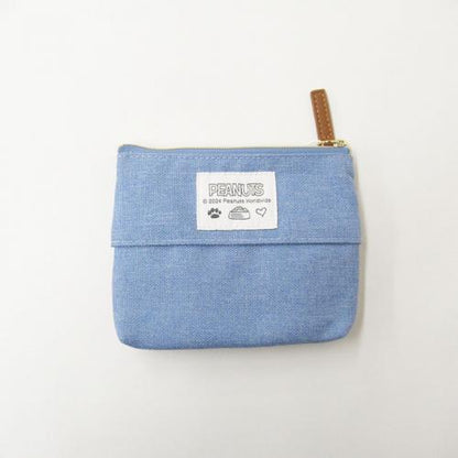 查理與史諾比小包│Charlie & Snoopy Denim Pouch