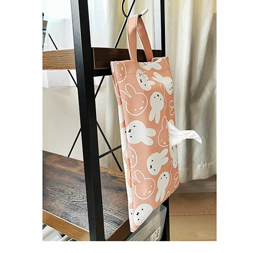 Blush Pink Miffy Tissue Box Cover│粉色Miffy盒裝紙巾套