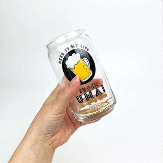 日本啤酒杯 - Super Umai│Japan Beer Tumbler - Super Umai