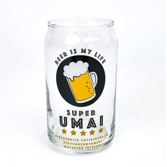 日本啤酒杯 - Super Umai│Japan Beer Tumbler - Super Umai