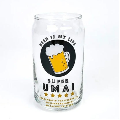 日本啤酒杯 - Super Umai│Japan Beer Tumbler - Super Umai