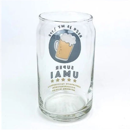 日本啤酒杯 - Super Umai│Japan Beer Tumbler - Super Umai