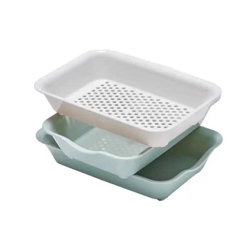 日本抗菌料理盤+筲箕套裝 │Antibacterial Cooking Tray & Colander Set