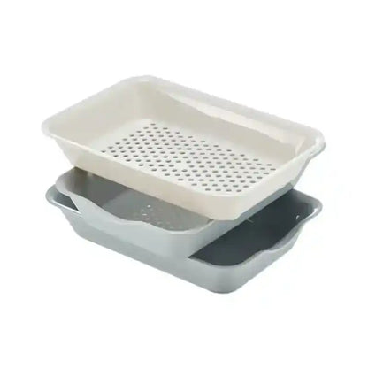 日本抗菌料理盤+筲箕套裝 │Antibacterial Cooking Tray & Colander Set