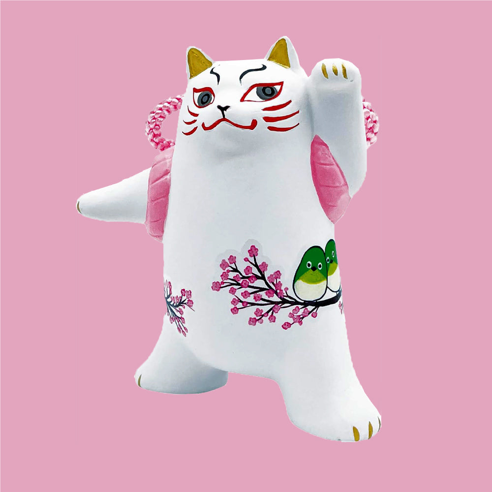 歌舞伎貓王擺設 │Kabuki Cat Seto-Yaki Mascot