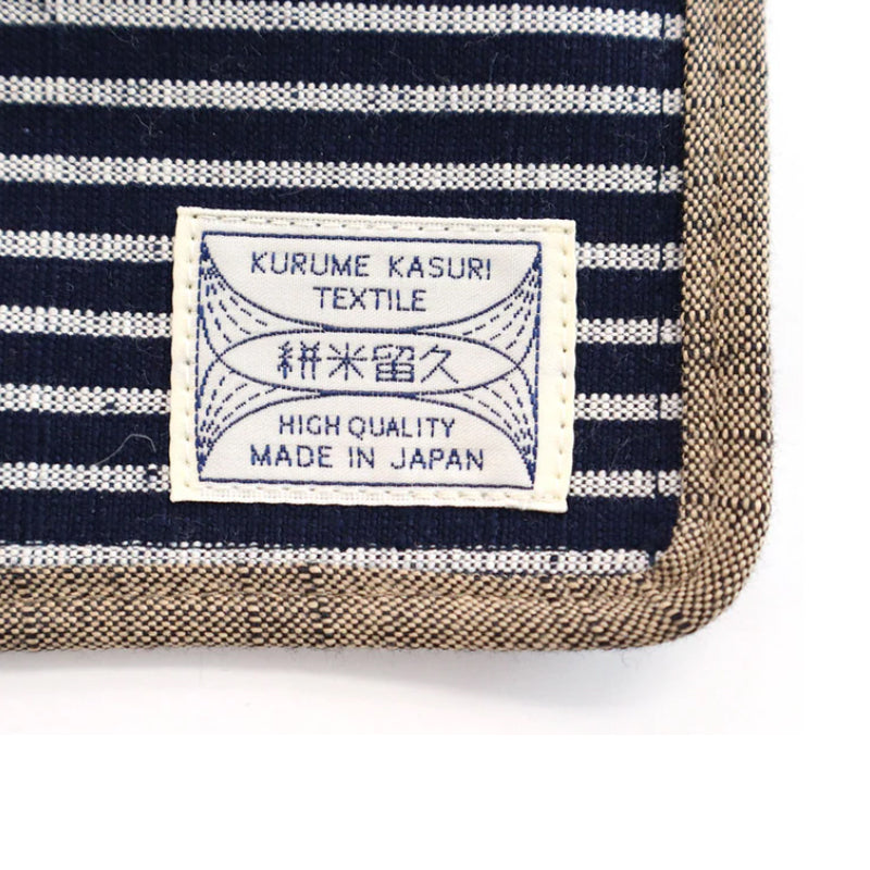 久留米絣條子卡包 │Kurume Kasuri Stripe Card Pouch 