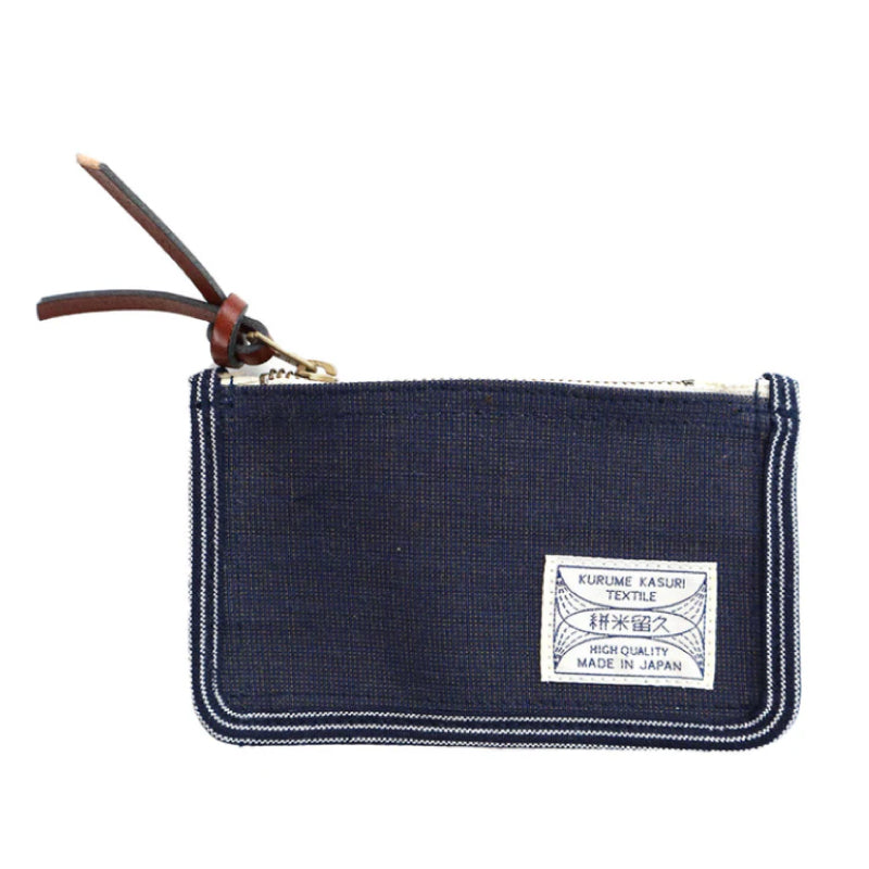 久留米絣卡包│Kurume Kasuri Card Pouch