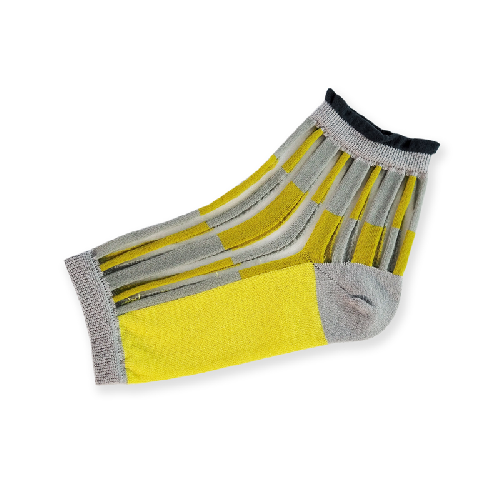 Andè 奈良製露趾短襪 -Stripe│Andè Nara Open-Toe Socks - Stripe