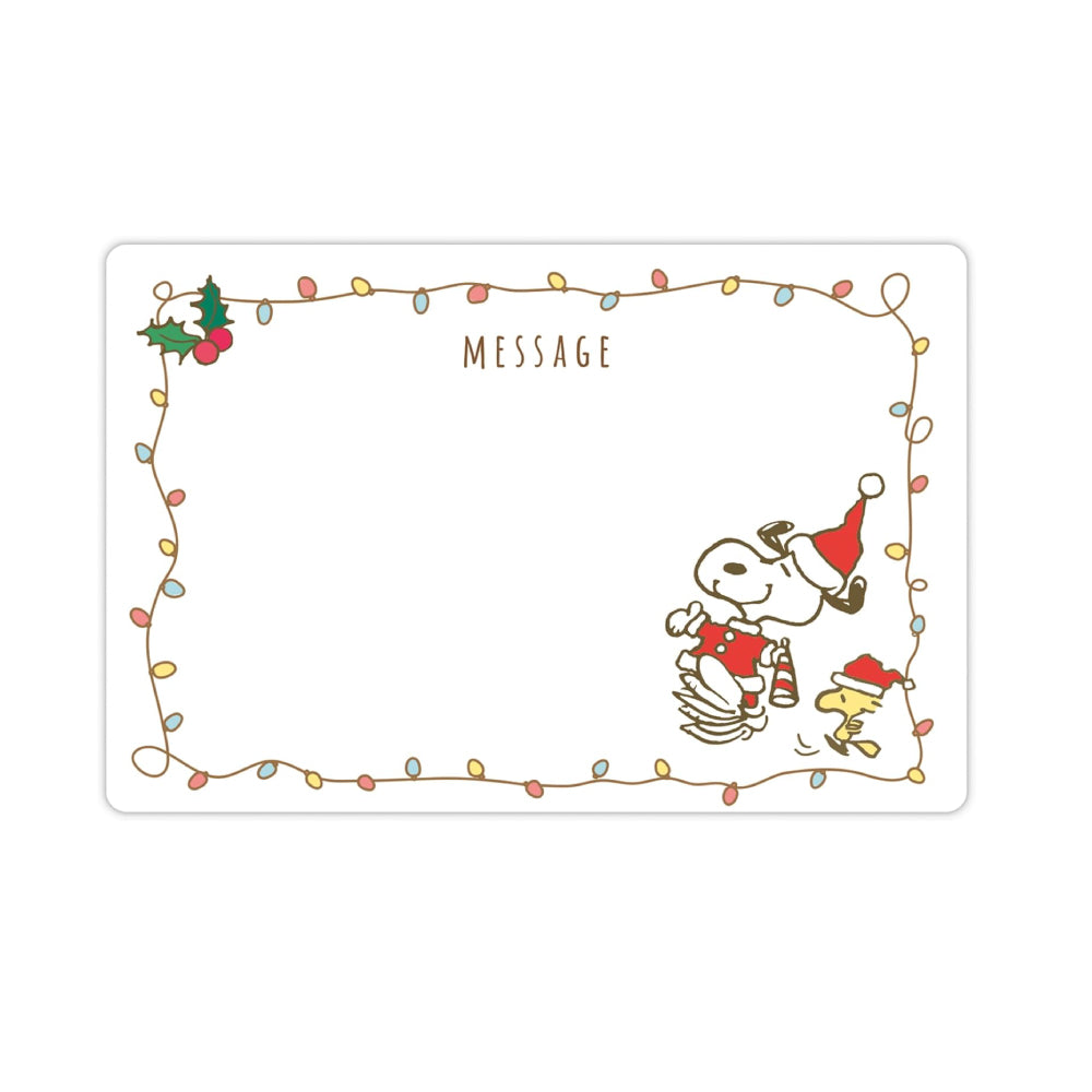 史諾比聖誕樹立體卡│Snoopy Chirstmas Tree Pop-up Card