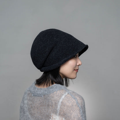 NAMIKI羊毛巴斯克鐘形帽│ NAMIKI Wool Basque Cloche hat