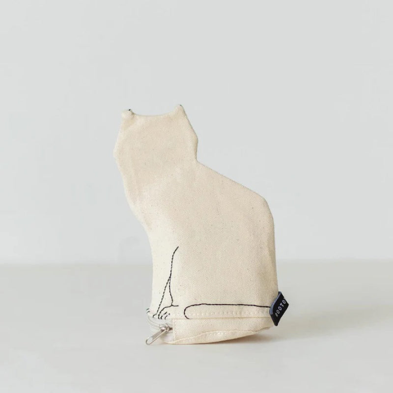 Rootote 小貓造型收納袋│Rootote Sitting Cat Pouch 