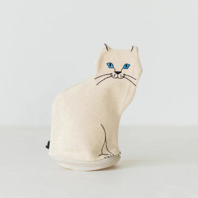 Rootote 小貓造型收納袋│Rootote Sitting Cat Pouch 