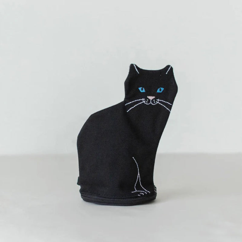 Rootote 小貓造型收納袋│Rootote Sitting Cat Pouch 