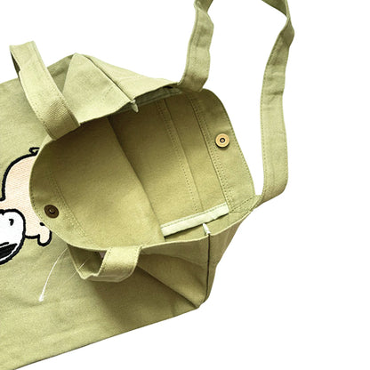 查理布朗與史諾比休閒袋 │Charlie Brown and Snoopy Casual Tote Bag