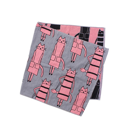 紐約小貓 日本今治浴巾│New York Cat Imabari Gauze Bath Towel