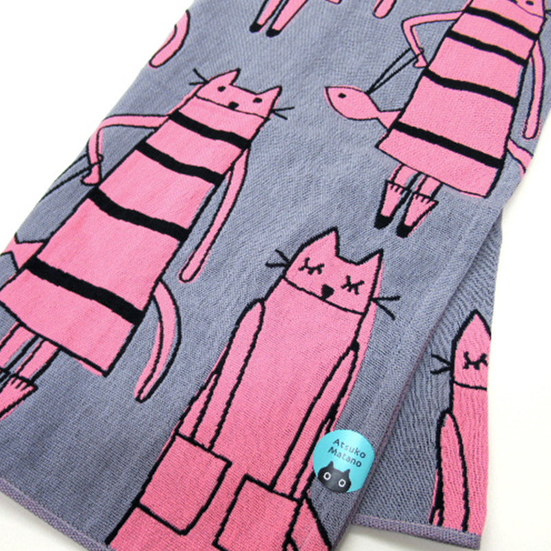 紐約小貓 日本今治浴巾│New York Cat Imabari Gauze Bath Towel