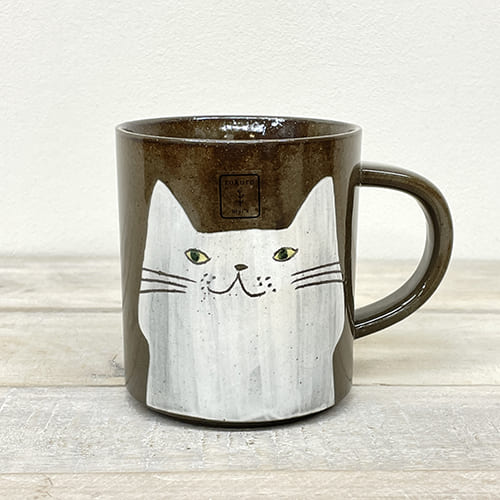 美濃燒手繪貓陶瓷杯 Minoware Hand-paint Cat Mug