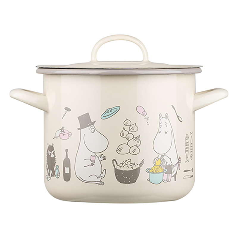 姆明歐洲製琺瑯湯鍋│Moomin Enamel Soup Pot