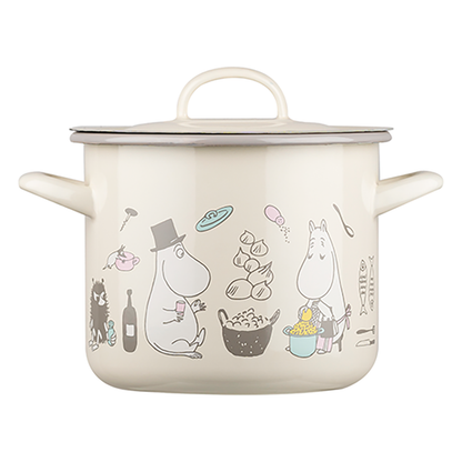 姆明歐洲製琺瑯湯鍋│Moomin Enamel Soup Pot