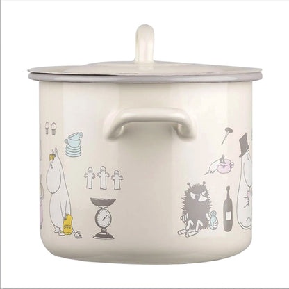 姆明歐洲製琺瑯湯鍋│Moomin Enamel Soup Pot